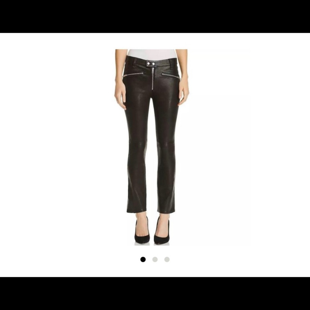 Rag & Bone Leather Pants - Women’s size 12